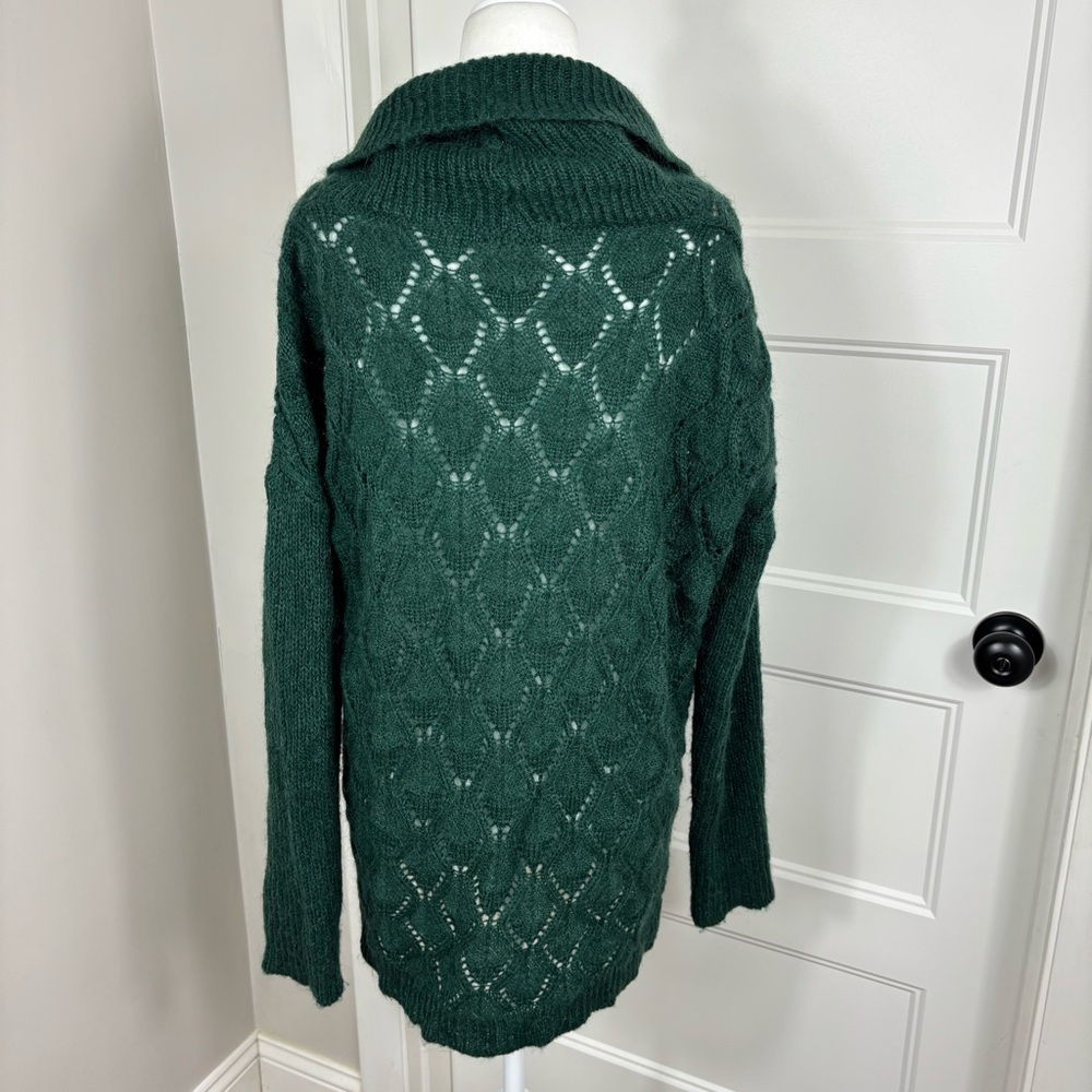 Elsamanda Mohair Blend Evergreen Sweater‎ S - Picture 4 of 7